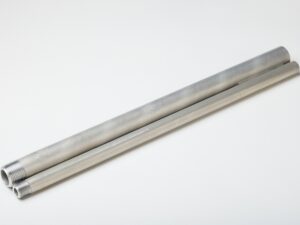 アルミパイプネジ加工