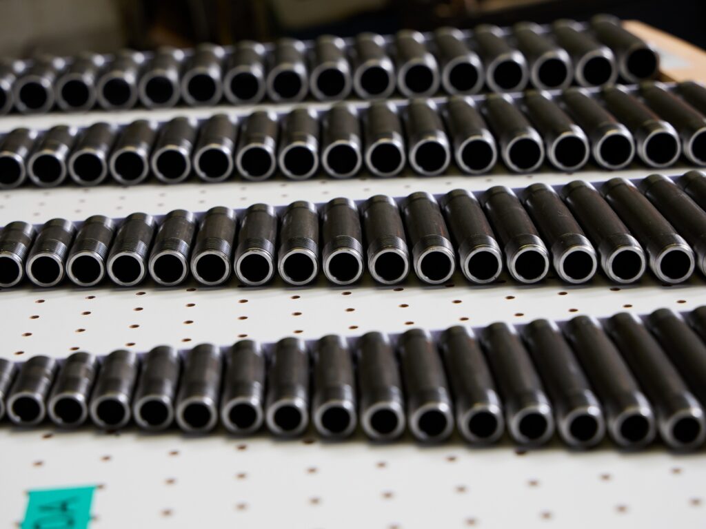 5mmピッチでラインナップされたニップル