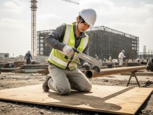 配管部材の手加工による時間・コスト増大と作業負荷の集中