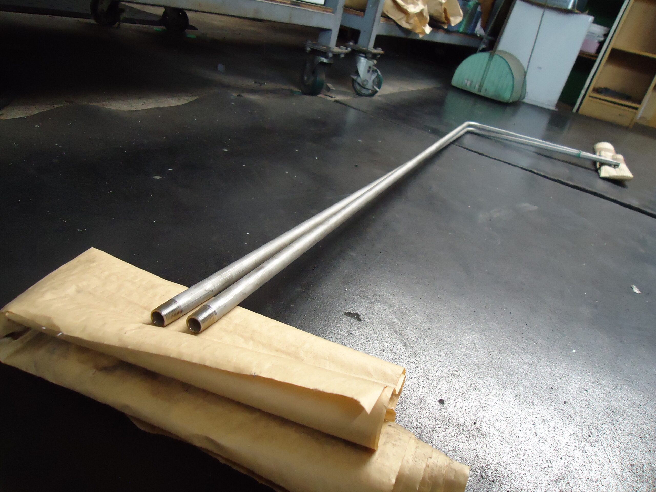 長尺パイプの加工から納品まで一貫対応