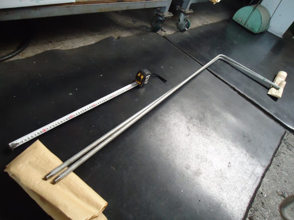 長尺パイプの加工から納品まで一貫対応